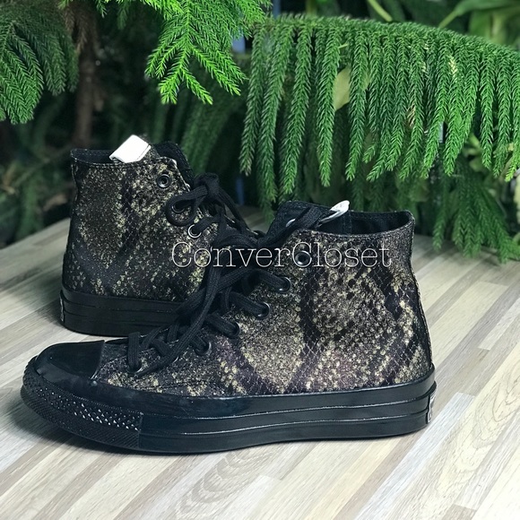 NWT Converse Ctas 70 HI NY Lurex Snake W AUTHENTIC - Picture 3 of 8